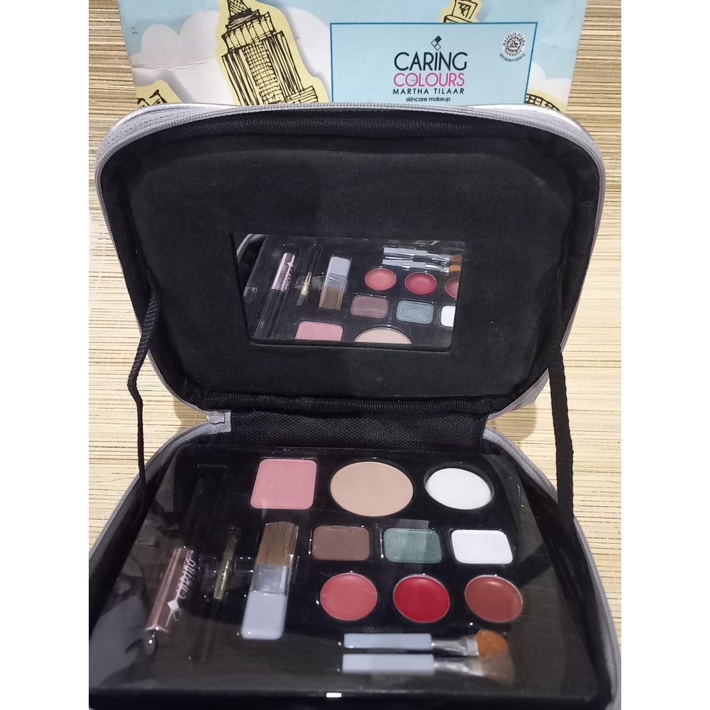 CARING COLORS MARTHA TILAAR MAKE UP PALETTE-SET KOSMETIK KECANTIKAN