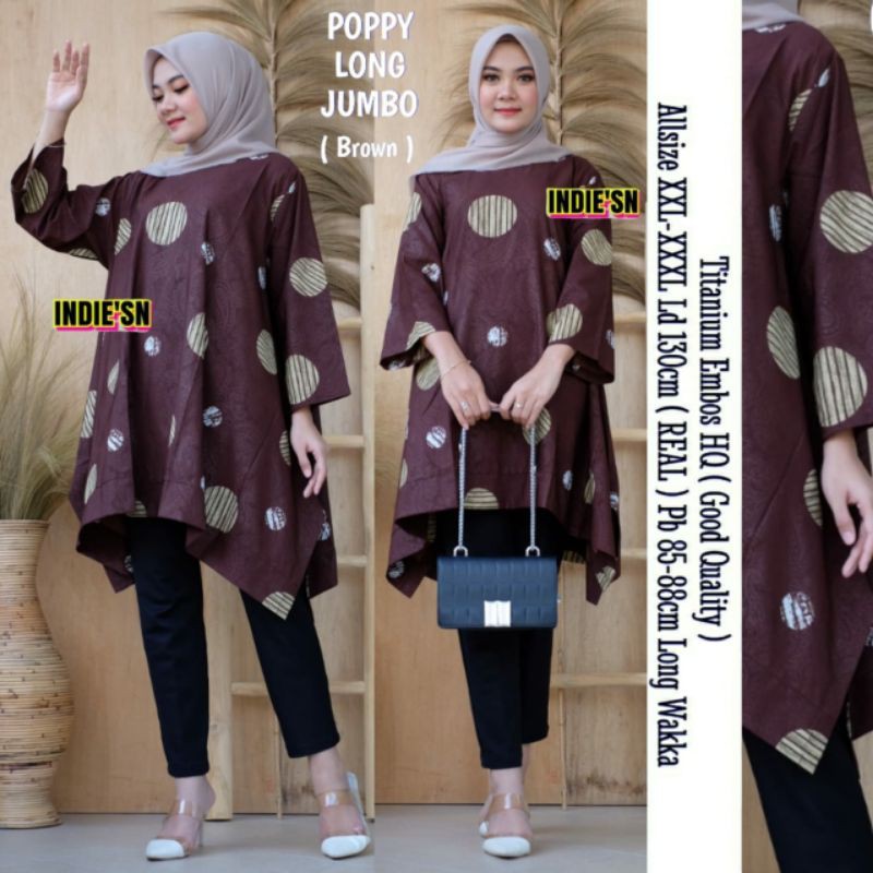 Poppy Jumbo Tunik
