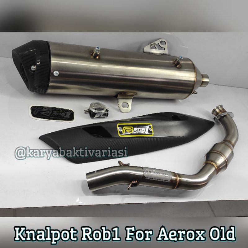 Knalpot Rob1 For Aerox 155 Lama
