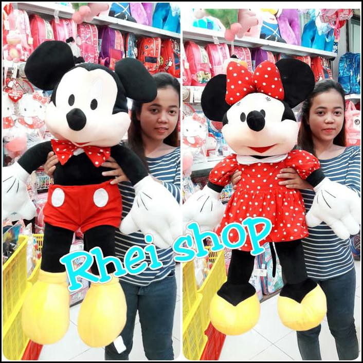 Boneka Micky Mouse/Minnie Mouse Jumbo