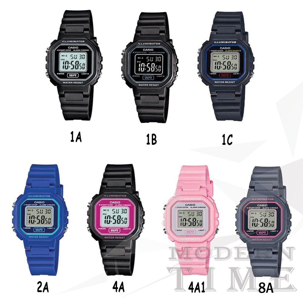 CASIO Original LA-20WH Series - Jam Tangan Remaja Digital Karet