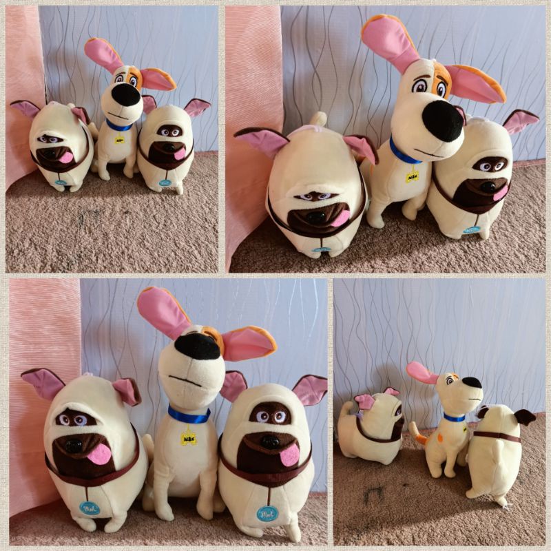 Max & Mel - The secret life of pets - Boneka anjing