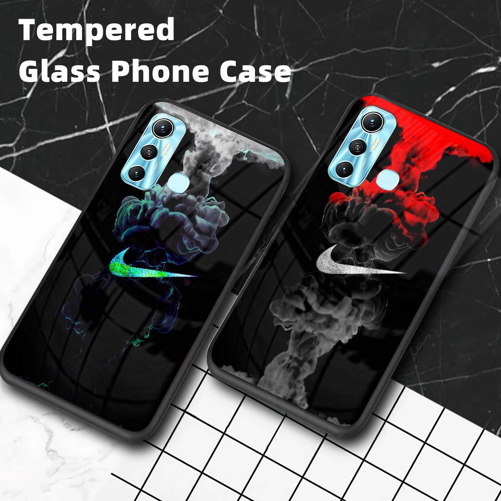Softcase Glass Infinix HOT 11 - GK08 - Case HP Infinix HOT 11 - Case Infinix - Kesing HP Infinix HOT