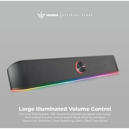 ITSTORE NYK X60 Quantum / NYK X-60 / NYK Quantum Speaker Soundbar RGB