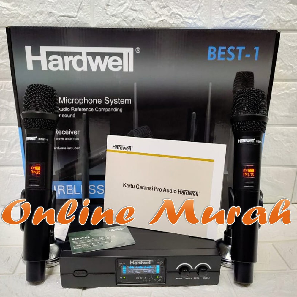 mic wireless hardwell best 1 HANDLE ORYGINAL hardwell best1