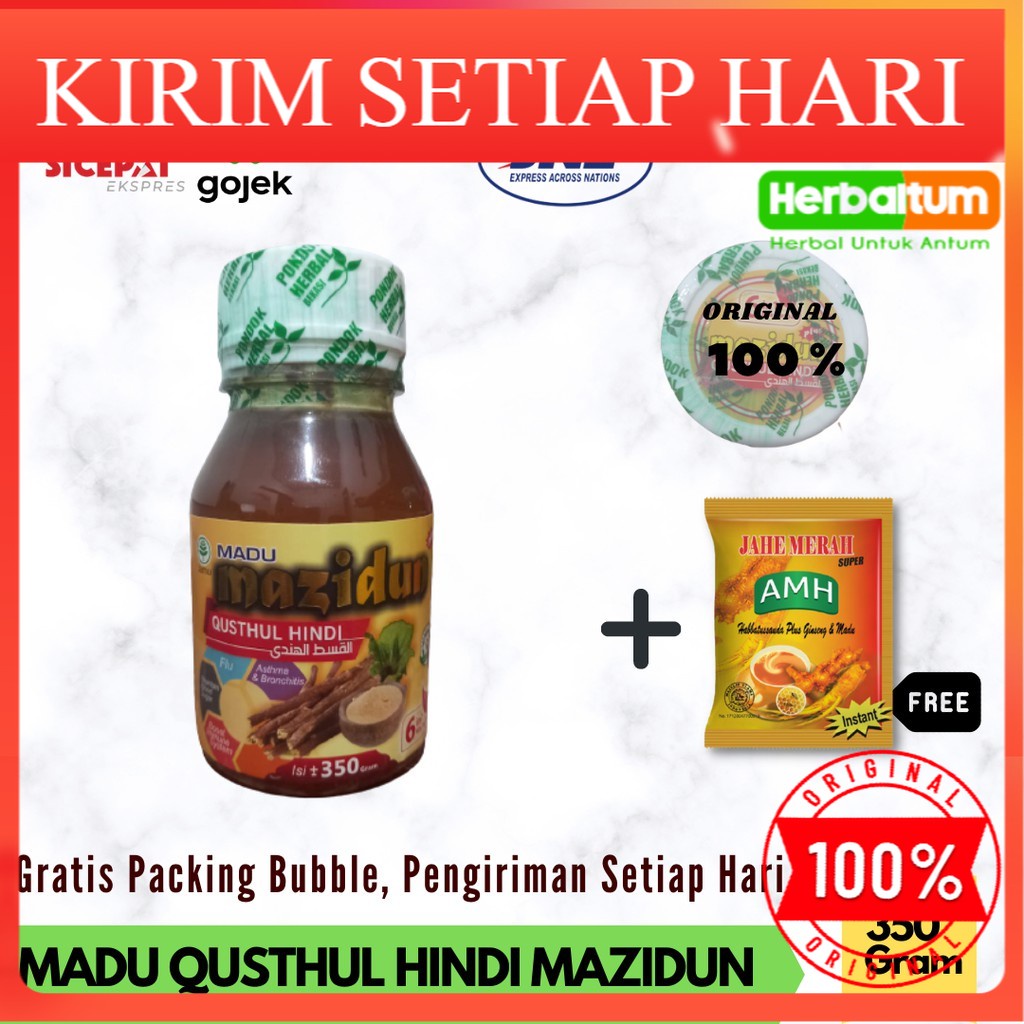 

Qusthul Hindi - QUSTHUL HINDI MADU MAZIDUN 350 ML