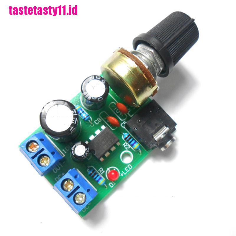 Lm386 Papan Amplifier Audio Mono 3.5mm DC 3-12V 10W