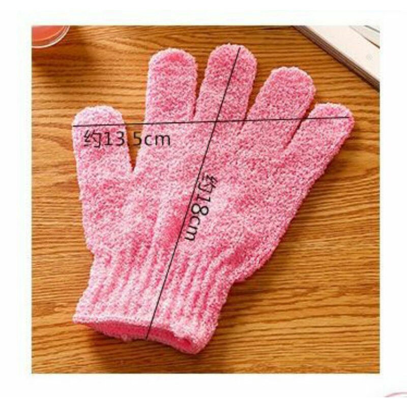 sarung tangan glove body pembersih tubuh