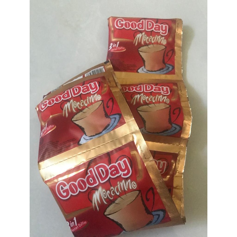 

1 RENTENG 1 RENCENG GOOD DAY MOCCACINNO CHOCOCINO ISI 10PCS