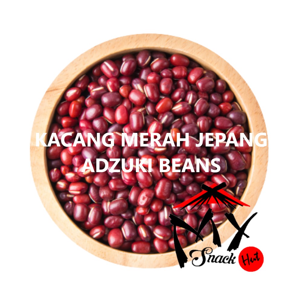 KACANG ADZUKI 50GR - ORGANIC SMALL JAPANESE RED BEAN BEANS AZUKI MERAH ES ICE JEPANG KECIL MPASI