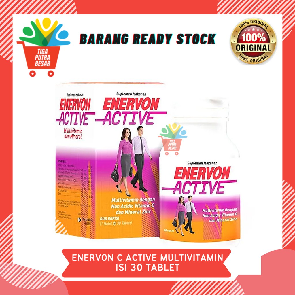 ENERVON C ACTIVE MULTIVITAMIN 500Mg ISI 30 TABLET