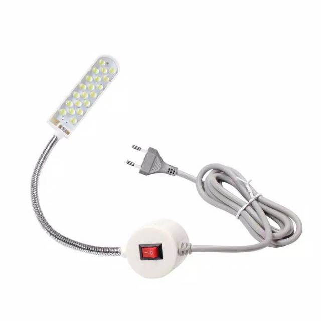 Lampu mesin jahit LED 20 titik dengan mount magnet / sewing machine LED light