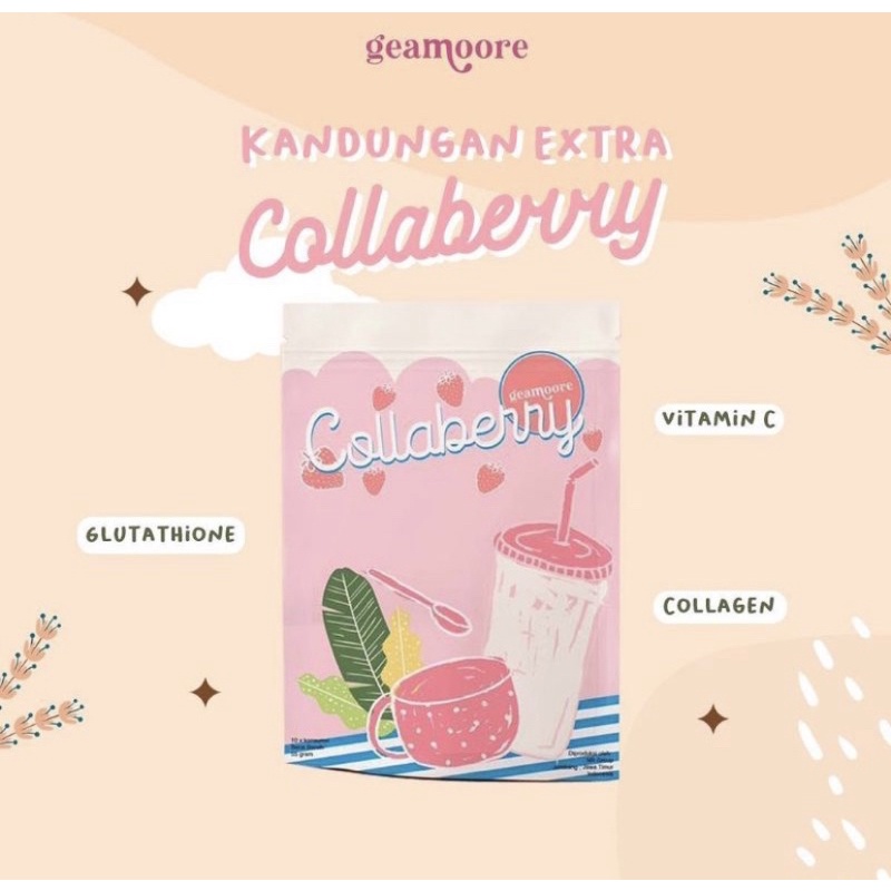 (READY STOCK) collaberry geamoore collagen drink minuman kolagen colaberry collabery