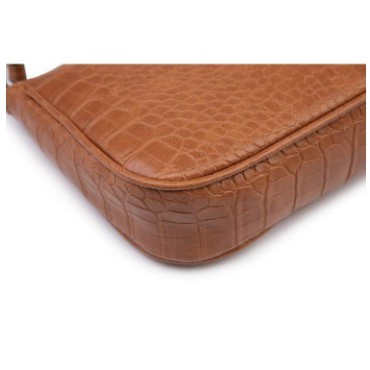 TAS SHOULDER BAG KULIT ZARAAS CROCO / TAS SELEMPANG WANITA #707123/314167