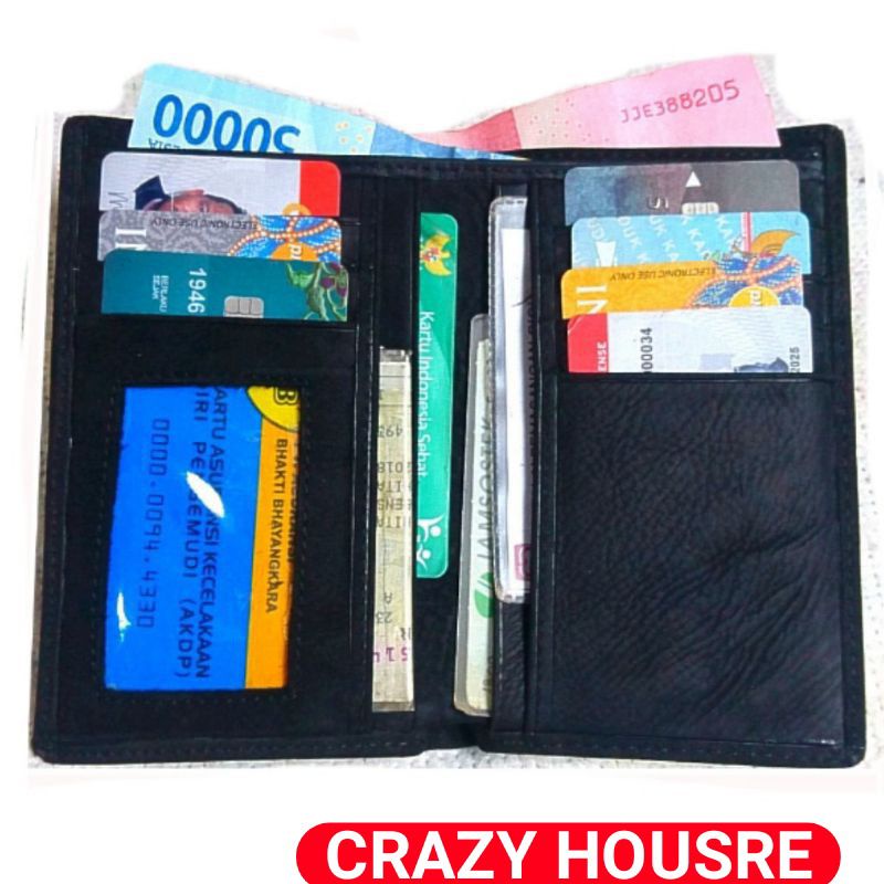 DOMPET KULIT ASLI PRIA KULIT SAPI ASLI KULIT CRAZY HORSE