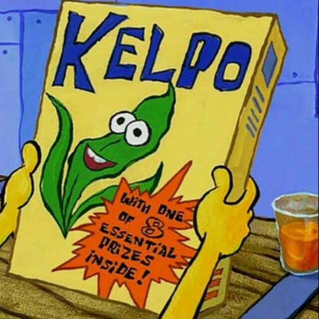 

KELPO sereal //bikini bottom