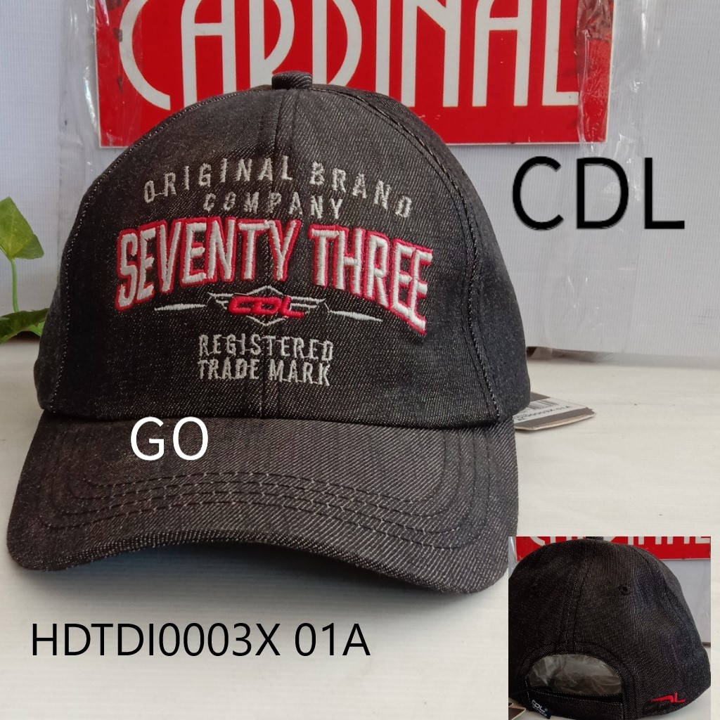 gof CDL By CARDINAL TOPI 100% Original Topi Cowok Casual Terbaru Cargo