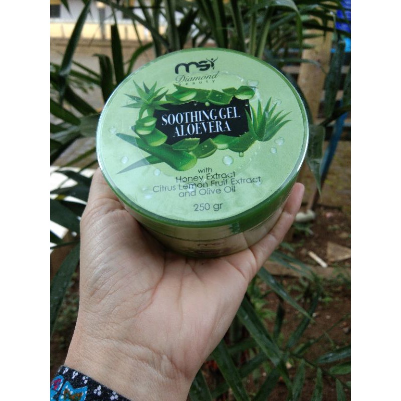 MSI SOOTHING GEL ALOEVERA