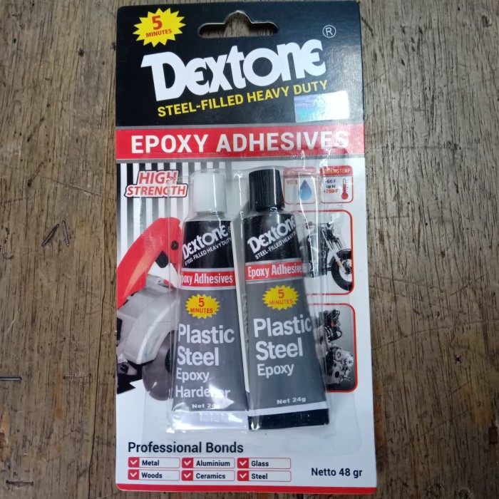 Jual Lem Besi Dextone Mnt Lem Hitam Putih Lem Epoxy Adhesives Lem Shopee Indonesia