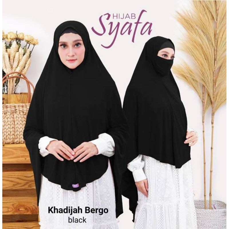 Syafa Hijab Khadijah Bergo XL