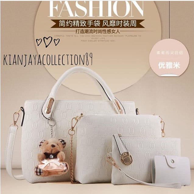 KIANJAYACOLLECTION89 - TAS SLING BAG ANNISA MURAH BANGET 4 IN1 WANITA