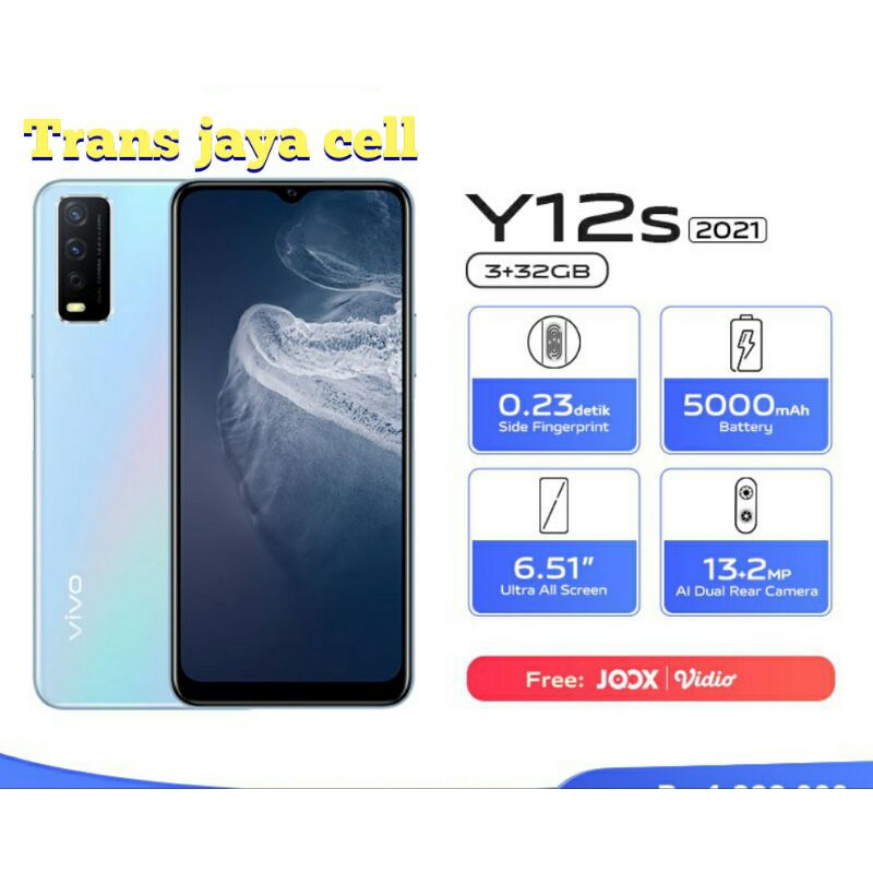 HP VIVO Y12S RAM 2/32 GARANSI RESMI