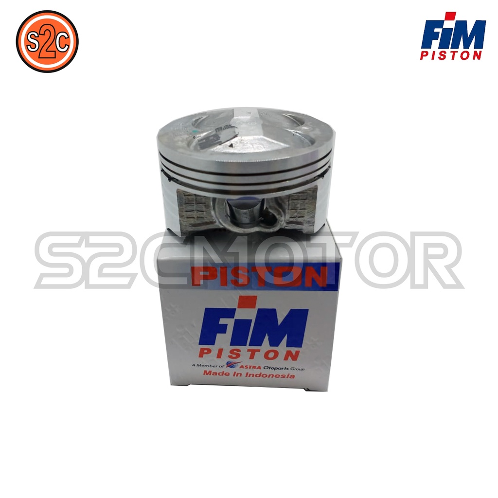 PISTON KIT VIXION MX KING R15 V2 CUSTOME DOME HIGH COMP. FIM75 PIN 14 FIN 75-1