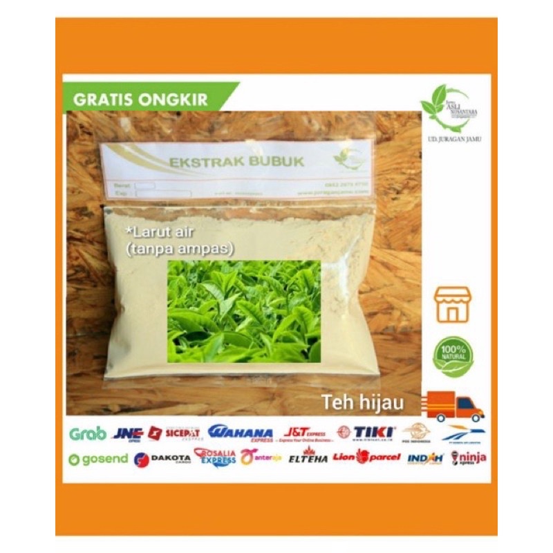 

teh hijau ekstrak bubuk serbuk 500 gram