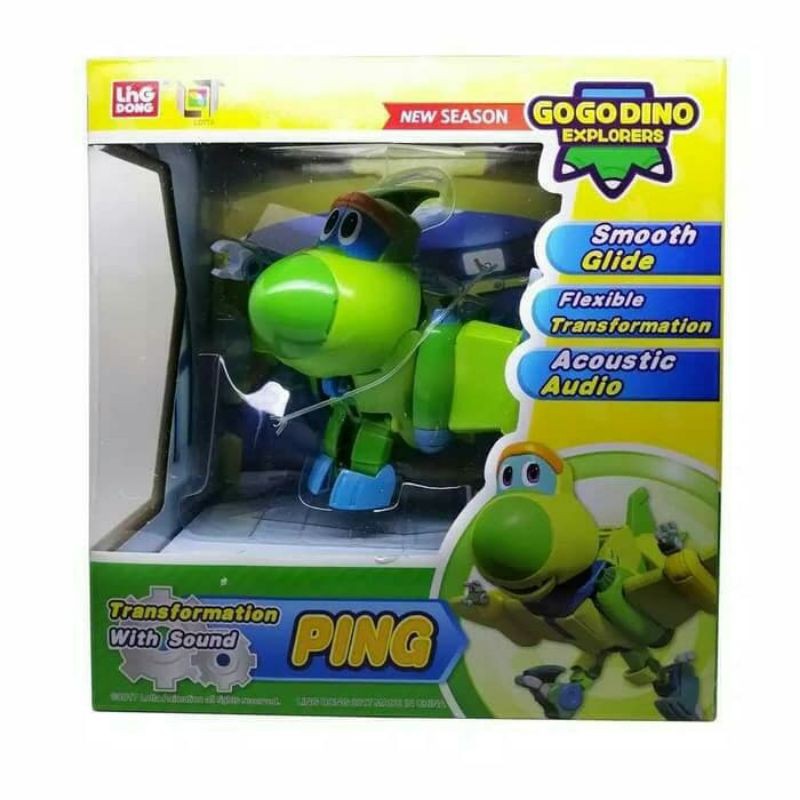 NEW Mainan Gogo Dino Ping Original
