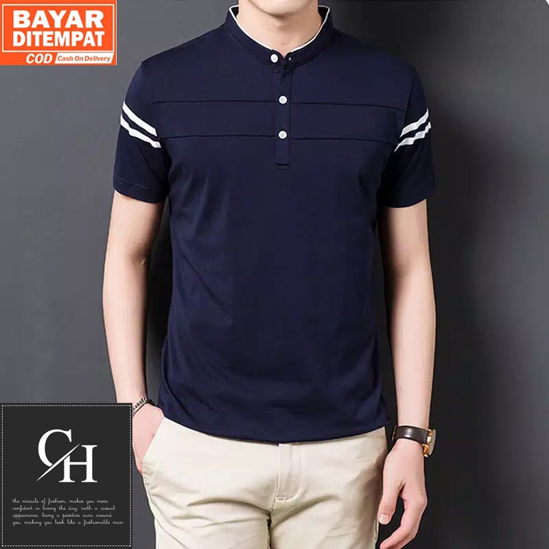 Kaos Zayn Polos Terbaru Kaos Polo Pria Kerah Shanghai Bahan Cotton Distro Bandung Original