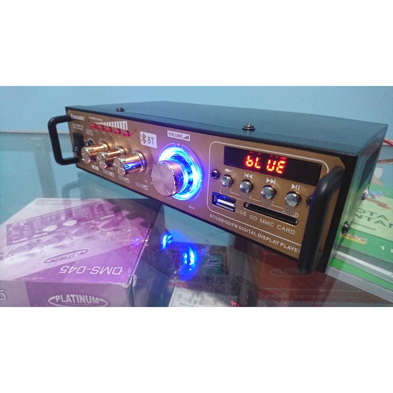 POWER AMPLI PROFESIONAL KARAOKE ACOUSTIC AC6907FI Usb FM BLUETOOTH