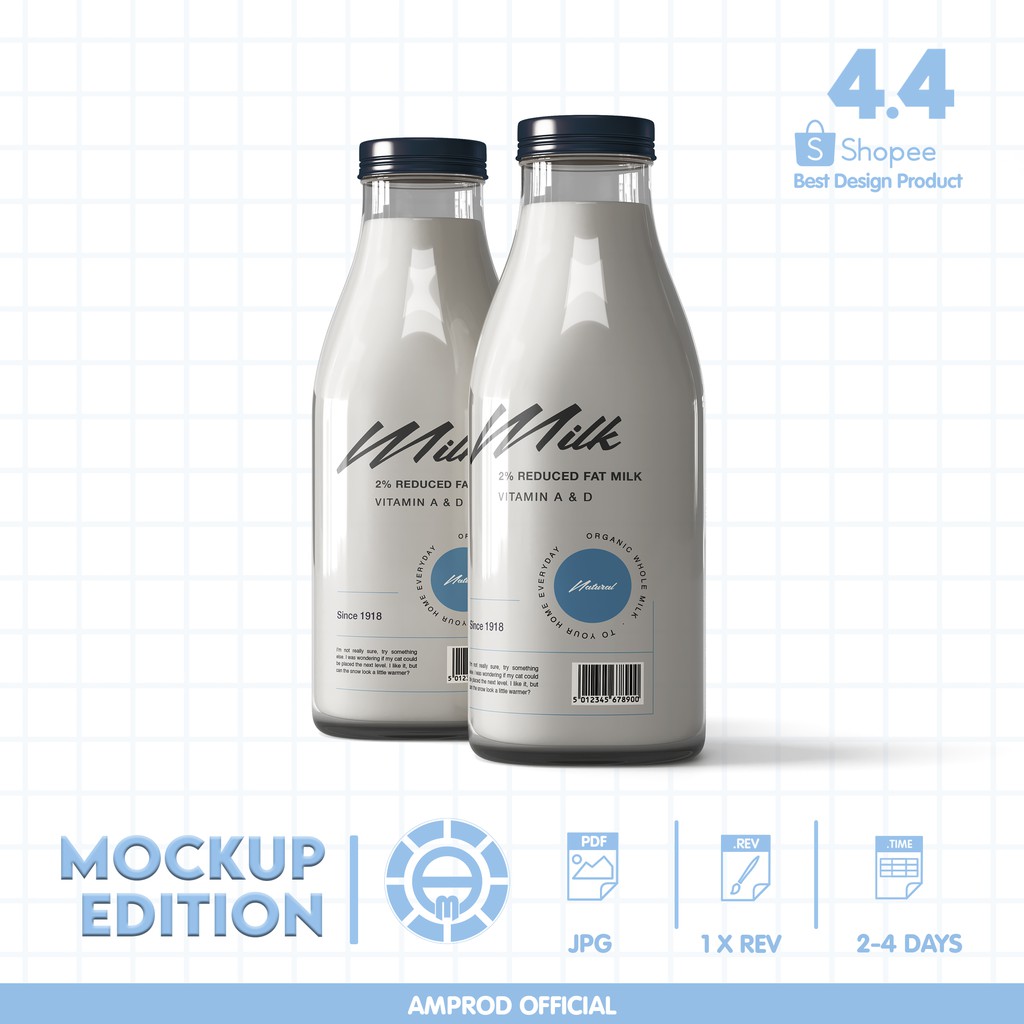 Download JASA DESAIN PRODUK MOCKUP | DESAIN KEMASAN BOTOL | Shopee Indonesia
