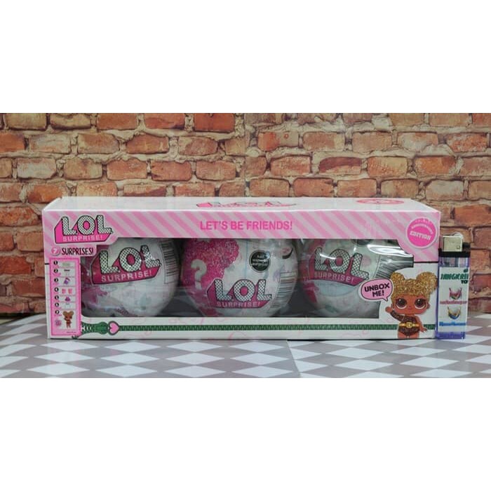 barokah mainan lol surprise boneka kejutan dalam telur besar