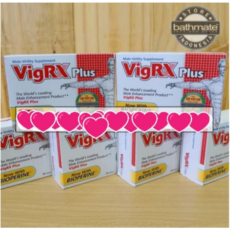 100% ASLI Vigrx-Plus Suplemen herbal Original USA Dengan Kode Keaslian