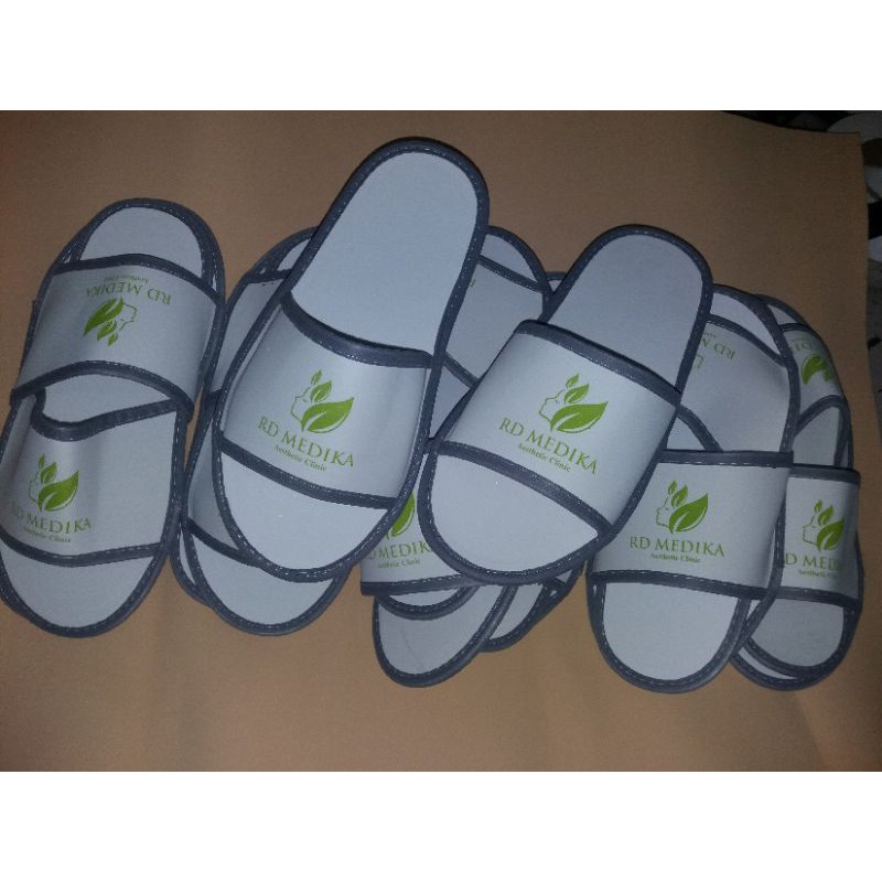 COSTUM SABLON SANDAL LANTAI /HOTEL SEPOND 4 ML MIN ORDER 100 PASANG-1