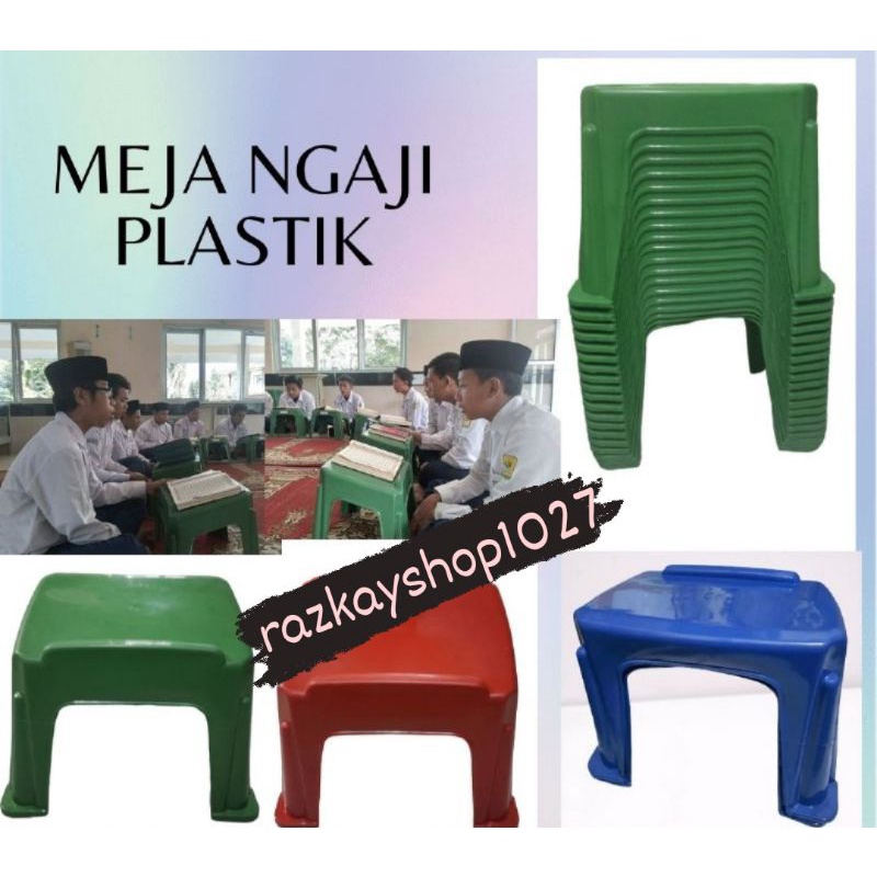 Rekal Quran / Meja Ngaji plastik  12@pcs