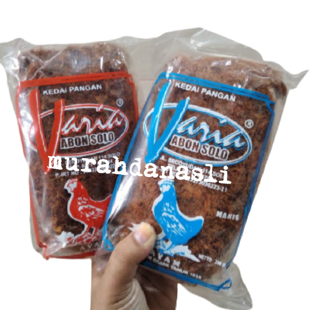 

ABON AYAM VARIA KHAS SOLO 250gr