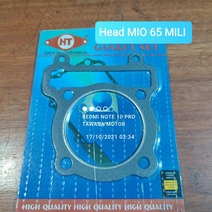 PAKING RACING BLOK HEAD ATAS UKURAN 65 YAMAHA MIO MIO SOUL