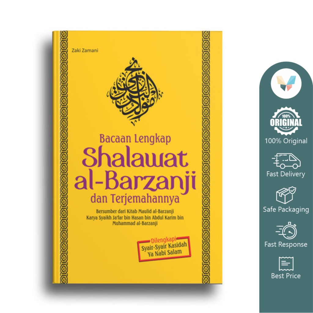Buku Bacaan Lengkap Shalawat al-Barzanji dan Terjemahannya