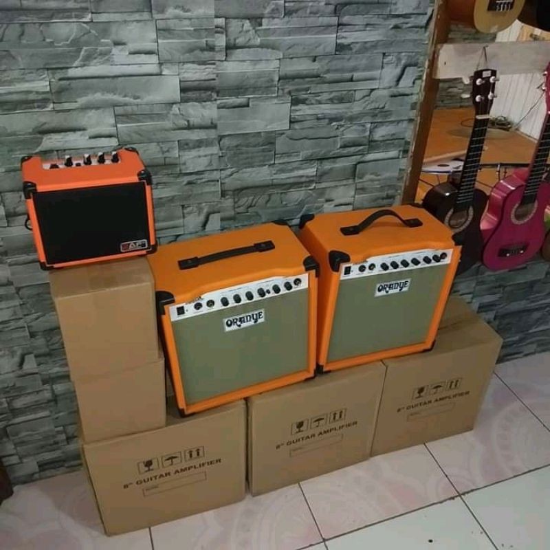 Ampli orange original 4inc dan 8inc