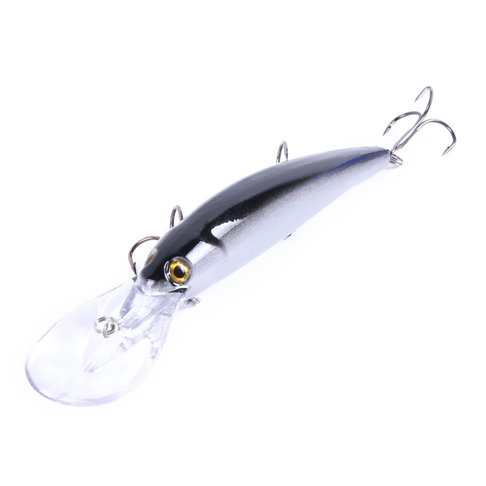 HENGJIA New 8pcs Minnow Umpan Pancing 16.5cm/21g Swimbait Fishing Lure Ikan Bass Wobbler Kail Tackle