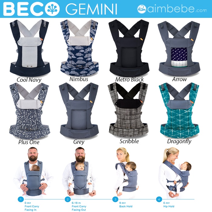 Beco Gemini Baby carrier gendongan bayi