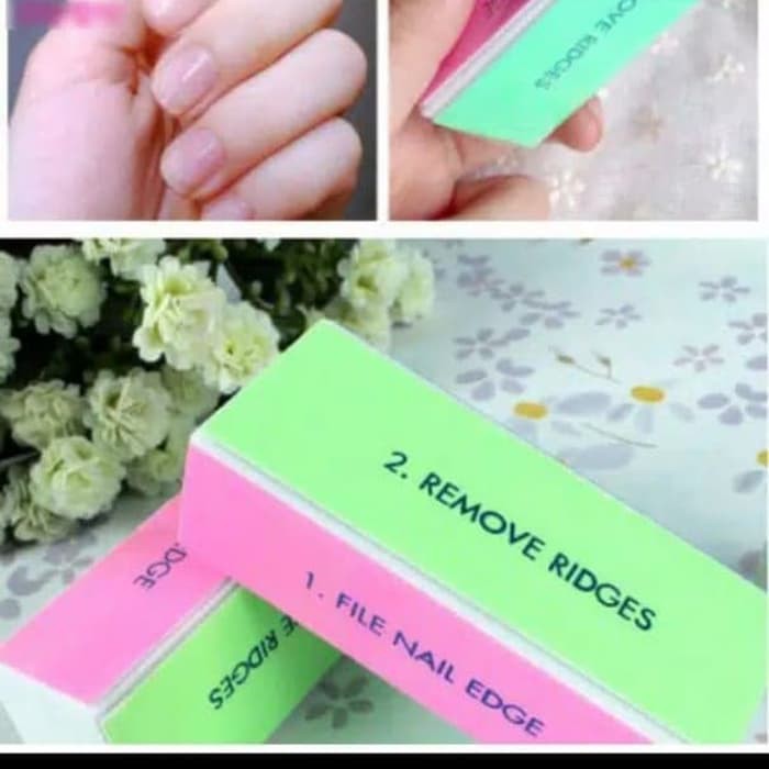 ⭐️ Jendela Kosmetik ⭐️ Kikir Kuku 4 Step / Asahan Kuku 4 Langkah / Kikir Kuku Serba Guna