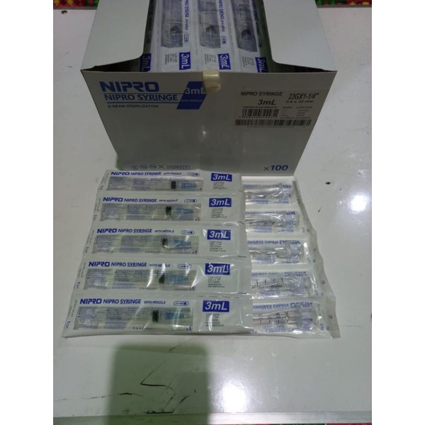 nipro spuit 3 ml