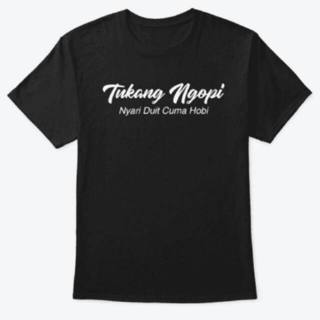 kaos tukang ngopi