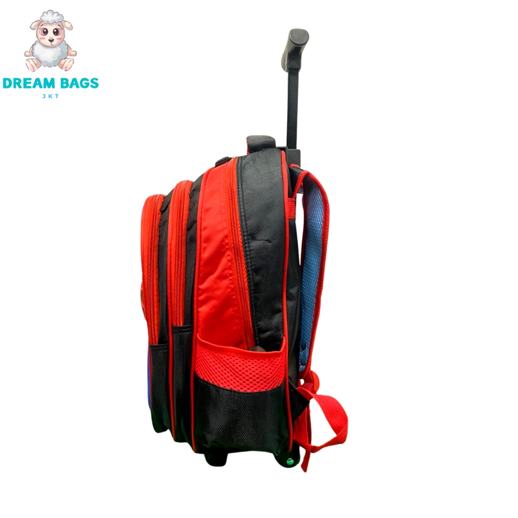 Ransel Troli Anak SD Karakter - Tas Troli Anak Laki Laki Karakter - Tas Troli Anak Laki Laki - Tas Koper Anak