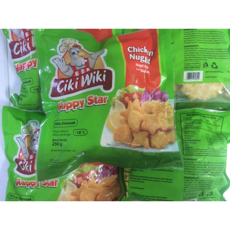 Naget Ayam Happy Star Ciki Wiki | Chicken Nugget Happy Star Ciki Wiki