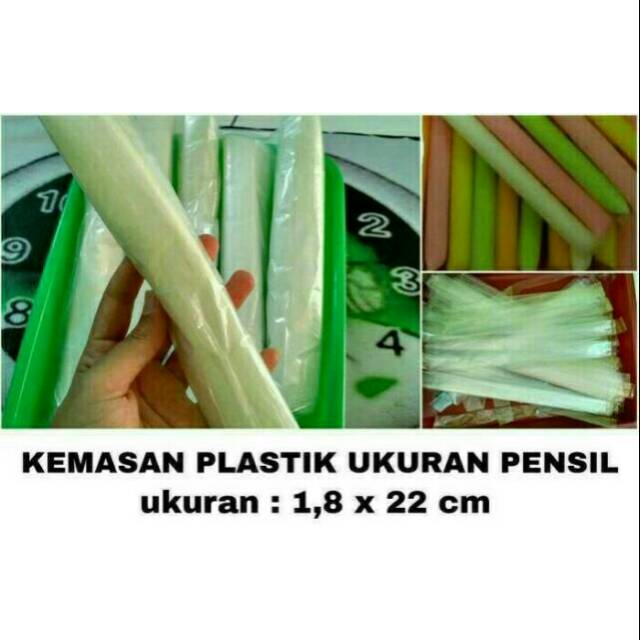 

Plastik es pensil/susu pensil ecer