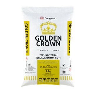 

GOLDEN CROWN Tepung Terigu Khusus untuk Roti 25 KG