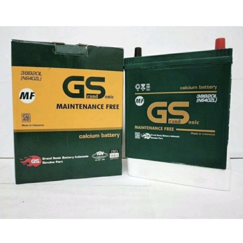 Aki Mobil Kering NS40ZL MF HONDA Freed (GS MF NS40ZL)